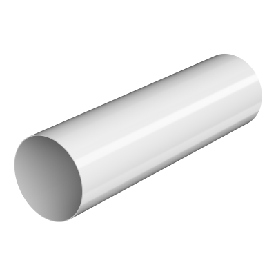 ТН МАКСИ 152/100 мм, водосточная труба пластиковая (3 м), - 1